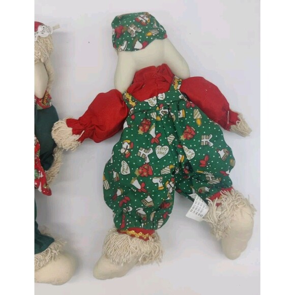 Vintage 1996 Hip and Hop Bunny 2pc Set House Of Lloyd Christmas Around the World - Picture 9 of 16